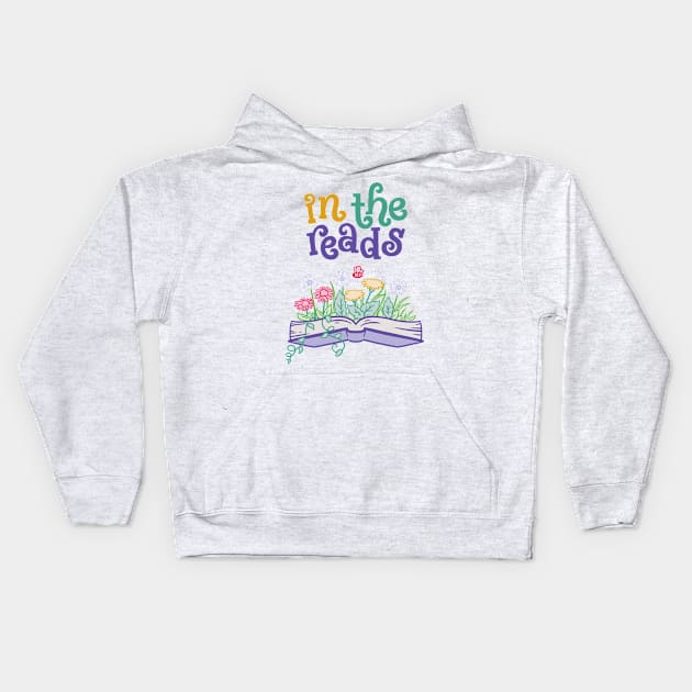 In the Reads Kids Hoodie by polliadesign